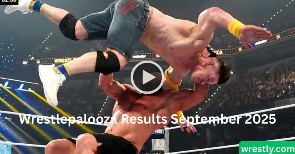 WWE Wrestlepalooza Results September 2025| Brock Lesnar vs John Cena, AJ Lee returns to action