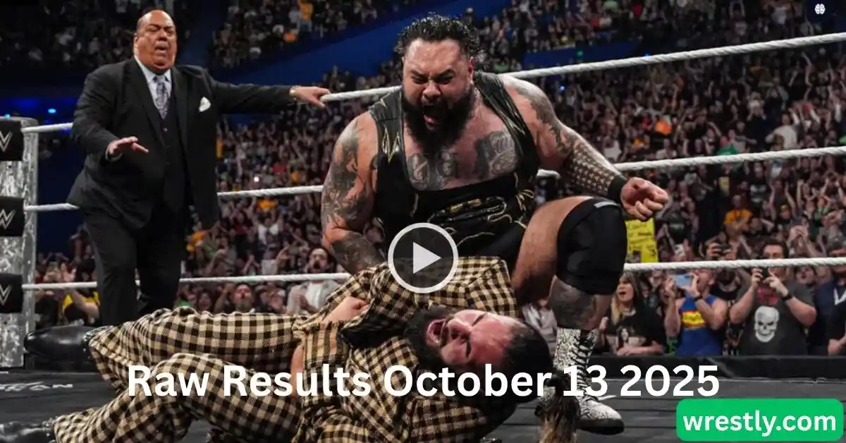 Raw Results October 13 2025