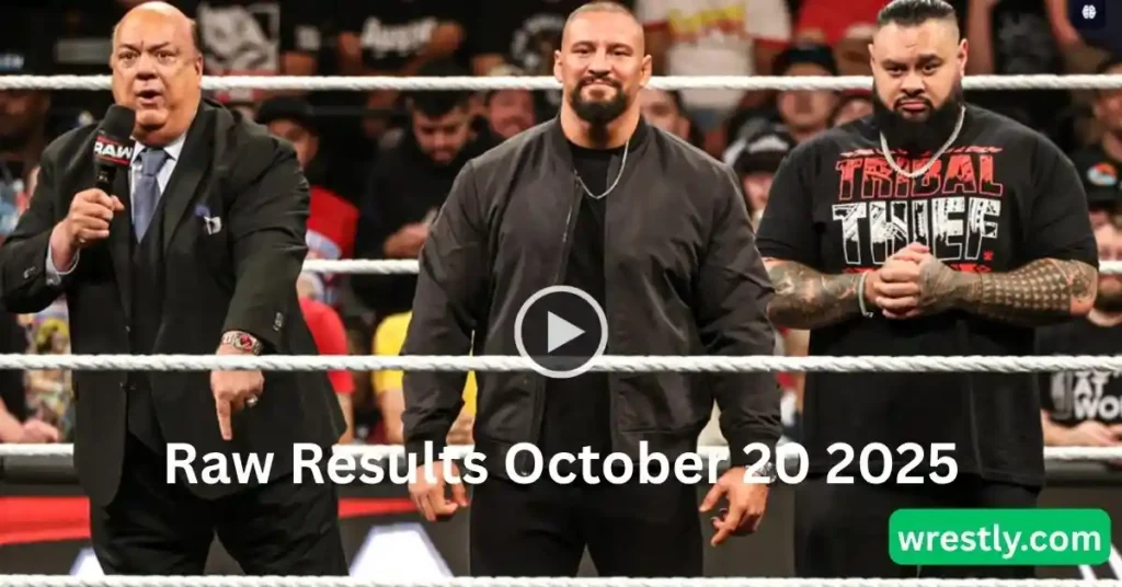 Raw Results October 20 2025